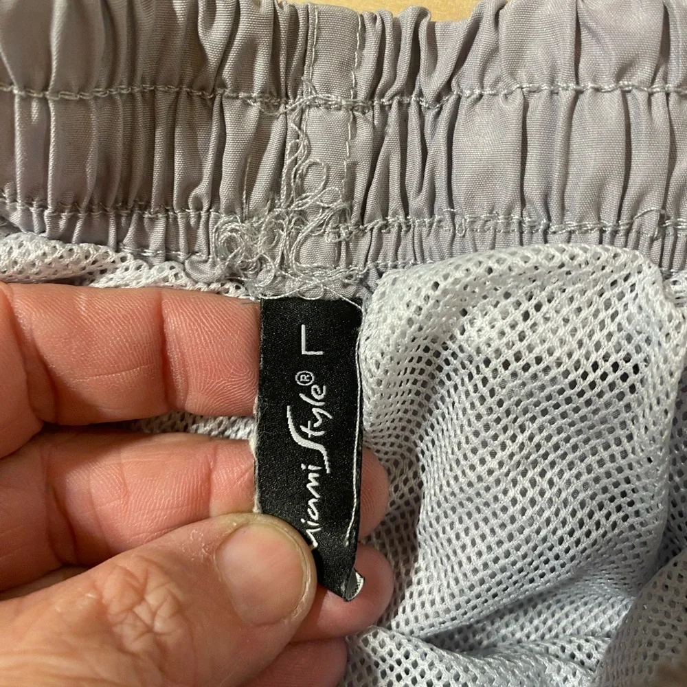 Miami Style Swim Trunks size Large (DB)